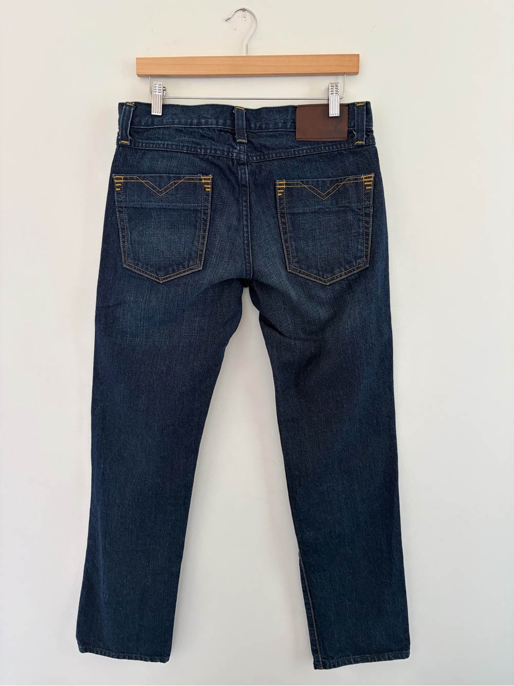 Harley-Davidson Men's Dark DenimIndigo Straight Leg Biker Style Jeans, 32x32 - Picture 3 of 7